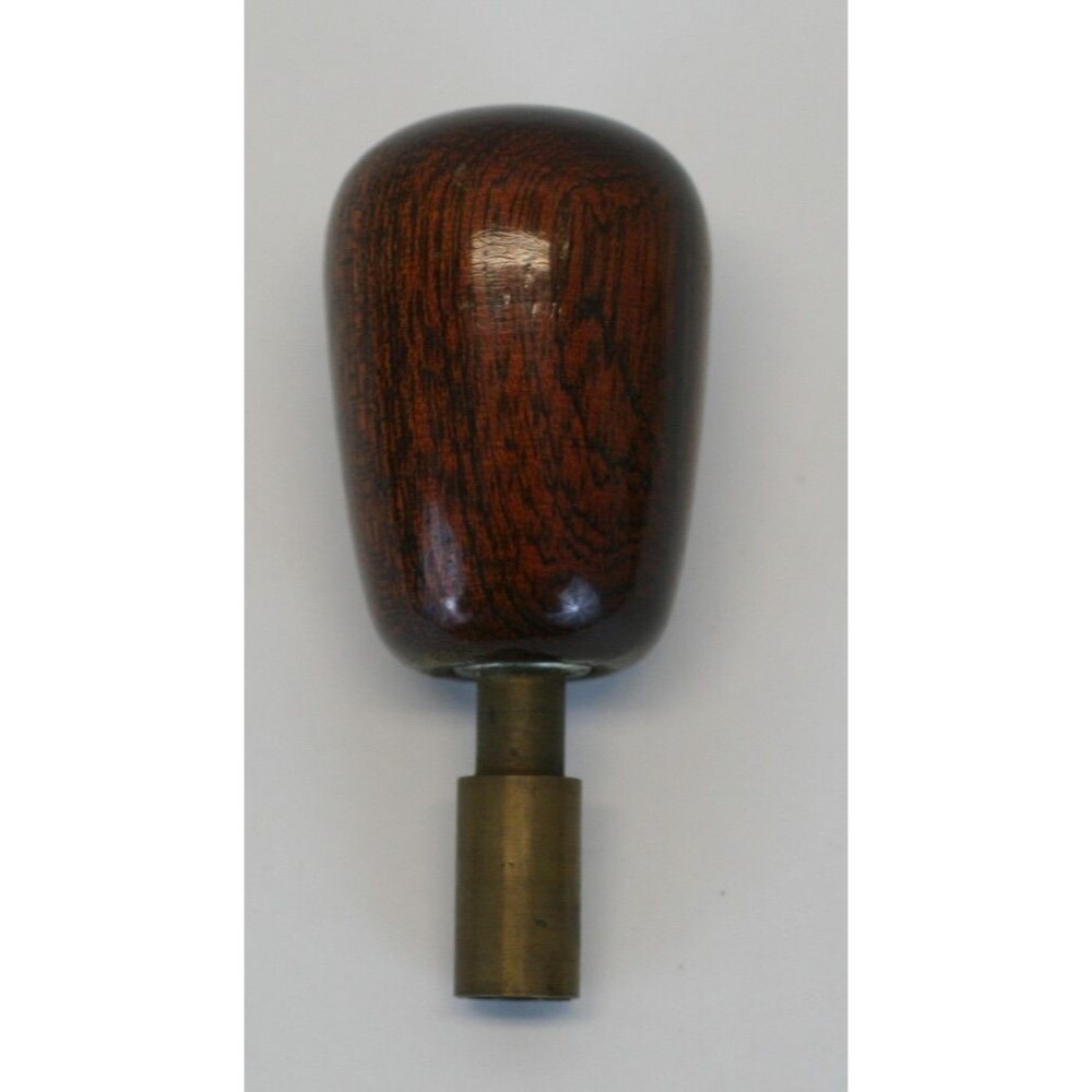 Vintage Austin-Healey 100/Six Wood Gear Shift Knob 3/8-16 Brass 1957 Provenance